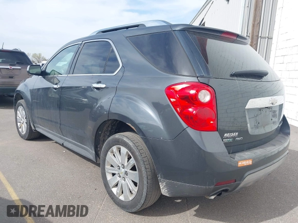 2011 Chevrolet Equinox LTZ with VIN 2CNFLGE5XB6224493, listed as a IAAI auction lot 41980480 with 224,529 mi miles. Bid and sale history available at carsss.com. Image 3.