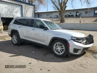2023 Jeep Grand Cherokee Laredo with VIN 1C4RJKAG9P8813201, listed as a Copart auction lot 48005385 with 50,511 mi miles and Salvage title. Bid and sale history available at DreamBid. Image 4.