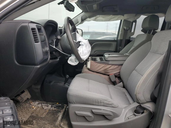2019 Chevrolet Silverado 1500 LD Custom with VIN 2GCVKMEC6K1241434, listed as a Copart auction lot 49484565 with 0 mi miles and Salvage Title. Bid and sale history available at carsss.com. Image 7.