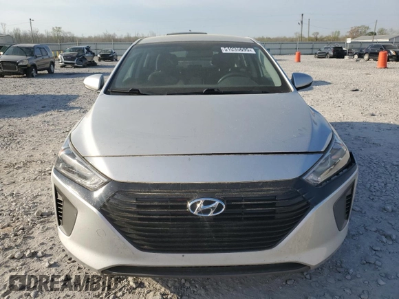 2019 Hyundai Ioniq Blue with VIN KMHC65LC8KU119680, listed as a Copart auction lot 51035695 with 109,913 mi miles and Salvage Title. Bid and sale history available at DreamBid. Image 5.