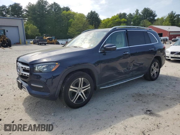 2020 Mercedes-Benz GLS 450 z VIN 4JGFF5KEXLA152568, wystawiony jako Copart lot #56614645 z przebiegiem 74 589 mil mil oraz Szkody całkowita. Historia ofert i sprzedaży dostępna na DreamBid. Obrazek 1.