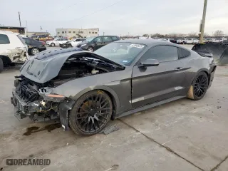 2020 Ford Mustang EcoBoost with VIN 1FA6P8TH9L5175981, listed as a Copart auction lot 47900035 with 62,049 mi miles and Salvage Title. Bid and sale history available at carsss.com. Image 1.