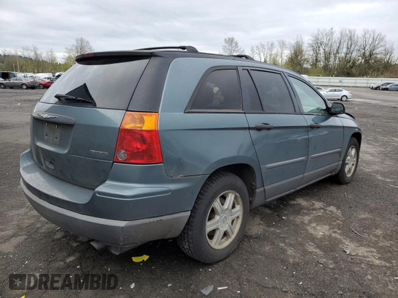 2005 Chrysler Pacifica z VIN 2C4GF48435R317683, wystawiony jako Copart lot #50661505 z przebiegiem 85 901 mil mil oraz Szkoda całkowita • Salvage title. Historia ofert i sprzedaży dostępna na DreamBid. Obrazek 3.