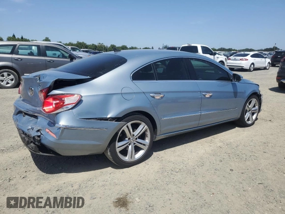 2012 Volkswagen CC Sport with VIN WVWMP7AN1CE550315, listed as a Copart auction lot 57363225 with 131,512 mi miles and Salvage title. Bid and sale history available at DreamBid. Image 3.