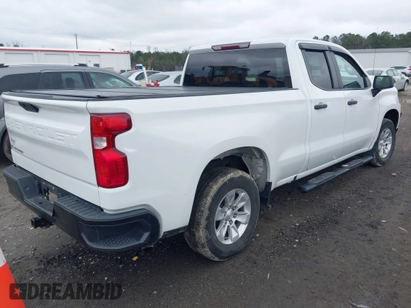 2020 Chevrolet Silverado 1500 with VIN 1GCRWAEK3LZ210873, listed as a IAAI auction lot 41533740 with 142,542 mi miles and . Bid and sale history available at DreamBid. Image 4.