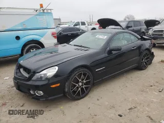 2009 Mercedes-Benz SL 550 z VIN WDBSK71F39F152619, wystawiony jako Copart lot #43771145 z przebiegiem 106 402 mil mil oraz Szkoda całkowita • Salvage title. Historia ofert i sprzedaży dostępna na DreamBid. Obrazek 1.