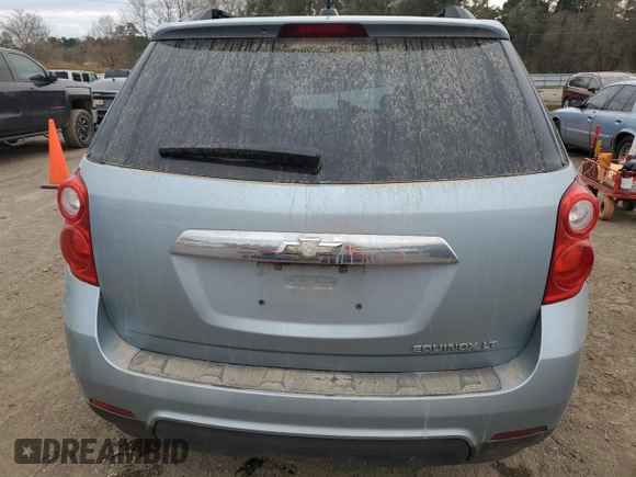 2015 Chevrolet Equinox LT with VIN 2GNALCEK8F6298487, listed as a Copart auction lot 44777575 with 186,027 mi miles and Salvage Title. Bid and sale history available at DreamBid. Image 6.
