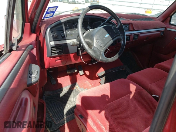 1995 Ford F-250 z VIN 1FTHX25G3SKA95726, wystawiony jako Copart lot #71812654 z przebiegiem 83 713 mil mil oraz Szkoda całkowita • Salvage title. Historia ofert i sprzedaży dostępna na DreamBid. Obrazek 8.