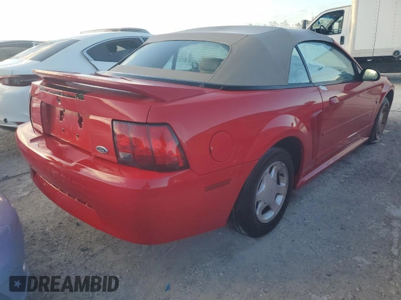 1999 Ford Mustang z VIN 1FAFP4443XF106725, wystawiony jako Copart lot #77011284 z przebiegiem Nie podano mil oraz Szkoda całkowita • Salvage title. Historia ofert i sprzedaży dostępna na DreamBid. Obrazek 3.
