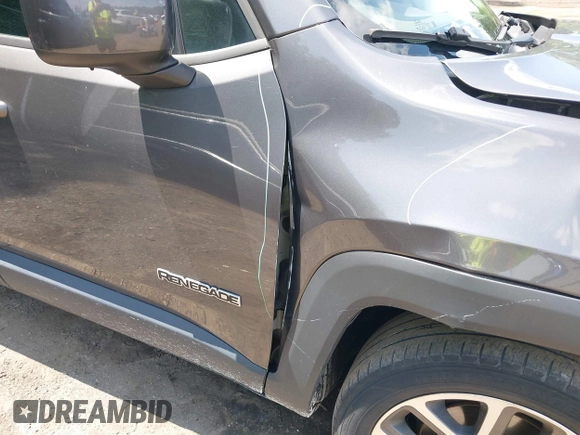2017 Jeep Renegade Latitude z VIN ZACCJABB6HPG36670, wystawiony jako IAAI lot #42474479 z przebiegiem 154 536 mil mil oraz . Historia ofert i sprzedaży dostępna na DreamBid. Obrazek 17.