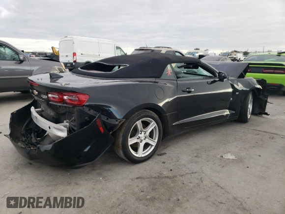 2020 Chevrolet Camaro 1LT with VIN 1G1FB3DS9L0106865, listed as a Copart auction lot 80234864 with 177,116 mi miles and Salvage Title. Bid and sale history available at carsss.com. Image 3.