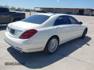 2018 Mercedes-Benz S 560 z VIN WDDUG8DB1JA369202, wystawiony jako IAAI lot #41886419 z przebiegiem 60 320 mil mil oraz . Historia ofert i sprzedaży dostępna na DreamBid. Obrazek 4.
