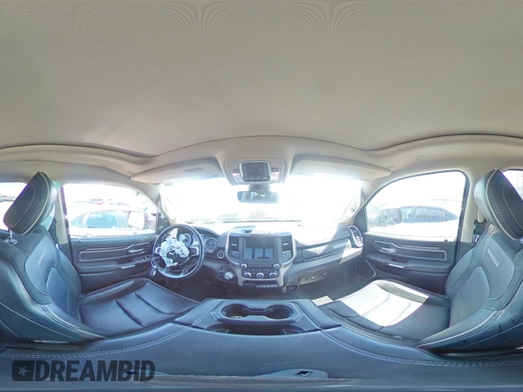 2020 Ram 1500 Laramie with VIN 1C6SRFJT8LN326685, listed as a Copart auction lot 54563825 with 21,246 mi miles and Salvage title. Bid and sale history available at DreamBid. Image 14.