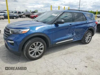 2022 Ford Explorer XLT с VIN 1FMSK8DH3NGB63124, выставлен на аукционе Copart как лот 58173435 с пробегом 25 833 миль миль и Списание • Salvage title. История ставок и продаж доступна на DreamBid. Изображение 1.