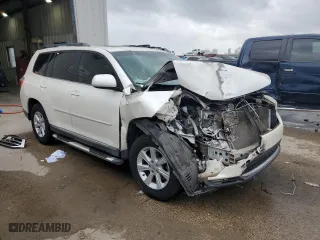 2013 Toyota Highlander with VIN 5TDZK3EH0DS099682, listed as a Copart auction lot 51781675 with 114,190 mi miles and Salvage Title. Bid and sale history available at carsss.com. Image 4.