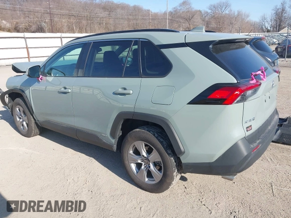 2023 Toyota RAV4 Hybrid XLE with VIN 4T3RWRFV2PU102578, listed as a IAAI auction lot 41792776 with 26,147 mi miles. Bid and sale history available at carsss.com. Image 3.