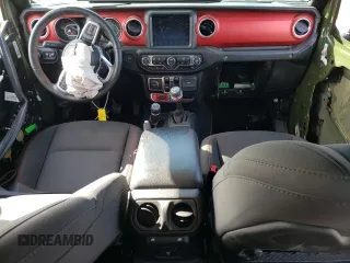 2022 Jeep Wrangler Unlimited Rubicon with VIN 1C4HJXFG5NW218596, listed as a Copart auction lot 42034614 with 40,085 mi miles and Salvage title. Bid and sale history available at DreamBid. Image 8.