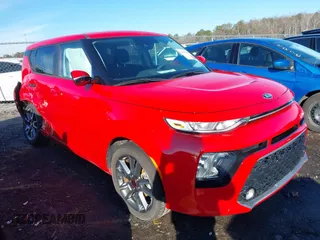 2020 Kia Soul GT-Line with VIN KNDJ63AU8L7055703, listed as a IAAI auction lot 41435020 with 67,116 mi miles. Bid and sale history available at carsss.com. Image 1.