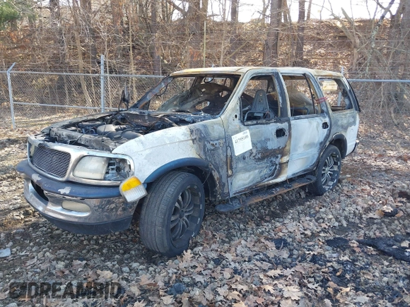 1998 Ford Expedition XLT with VIN 1FMRU17L3WLB67036, listed as a IAAI auction lot 41795100 with 272,500 mi miles. Bid and sale history available at carsss.com. Image 2.