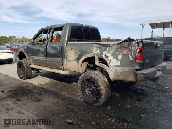 2003 Ford Super Duty F-250 XL with VIN 1FTNW21PX3ED15505, listed as a Copart auction lot 42874635 with 227,189 mi miles and Salvage Title. Bid and sale history available at carsss.com. Image 2.