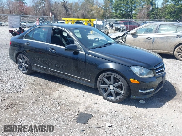 2014 Mercedes-Benz C 300 Sport with VIN WDDGF8AB3EG232950, listed as a IAAI auction lot 42137607 with 122,263 mi miles and . Bid and sale history available at DreamBid. Image 1.