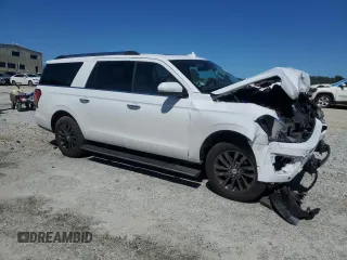 2019 Ford Expedition Max Limited with VIN 1FMJK1KT7KEA58474, listed as a Copart auction lot 57987425 with 98,720 mi miles and Salvage title. Bid and sale history available at DreamBid. Image 4.