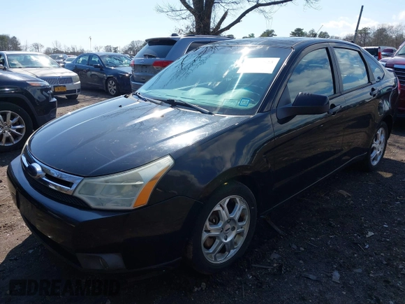 2009 Ford Focus SES with VIN 1FAHP36N49W207901, listed as a IAAI auction lot 41875523 with 95,089 mi miles. Bid and sale history available at carsss.com. Image 2.