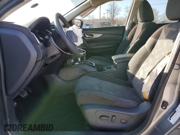 2016 Nissan Rogue SV with VIN KNMAT2MV8GP608413, listed as a Copart auction lot 83377454 with 137,260 mi miles and Non Repairable. Bid and sale history available at carsss.com. Image 7.