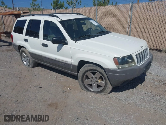 2004 Jeep Grand Cherokee Laredo with VIN 1J4GX48SX4C151160, listed as a IAAI auction lot 42765441 with 176,179 mi miles and . Bid and sale history available at DreamBid. Image 1.