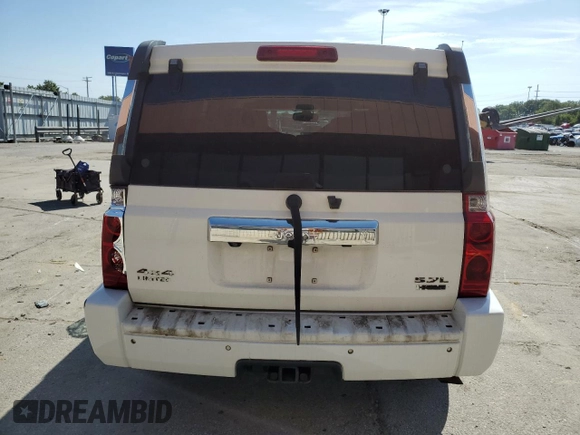 2006 Jeep Commander Limited with VIN 1J8HG58286C327182, listed as a Copart auction lot 68340774 with 167,769 mi miles and Salvage Title. Bid and sale history available at carsss.com. Image 6.