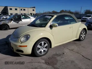 2006 Volkswagen Beetle with VIN 3VWPF31Y66M309221, listed as a Copart auction lot 84337164 with Not provided miles and Clean title. Bid and sale history available at DreamBid. Image 1.