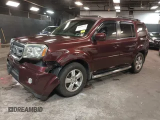 2009 Honda Pilot EX-L with VIN 5FNYF48569B021586, listed as a IAAI auction lot 41609721 with 291,598 mi miles. Bid and sale history available at carsss.com. Image 17.