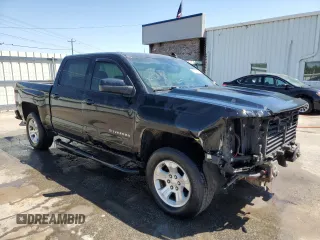 2018 Chevrolet Silverado 1500 LT with VIN 3GCUKREC3JG475223, listed as a Copart auction lot 52489485 with 189,001 mi miles and Salvage Title. Bid and sale history available at carsss.com. Image 4.