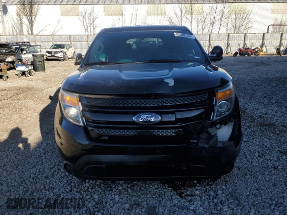 2014 Ford Utility Police Interceptor with VIN 1FM5K8AR3EGB02575, listed as a Copart auction lot 82382634 with 170,735 mi miles and Non Repairable. Bid and sale history available at carsss.com. Image 5.