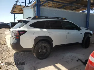 2025 Subaru Outback Wilderness with VIN 4S4BTGUD3S3214175, listed as a Copart auction lot 61631315 with 1,512 mi miles and Salvage title. Bid and sale history available at DreamBid. Image 3.