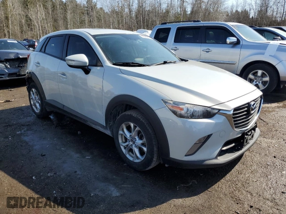 2017 Mazda CX-3 Touring with VIN JM1DKFC76H0176120, listed as a Copart auction lot 47482735 with 119,621 mi miles and Salvage Title. Bid and sale history available at carsss.com. Image 4.