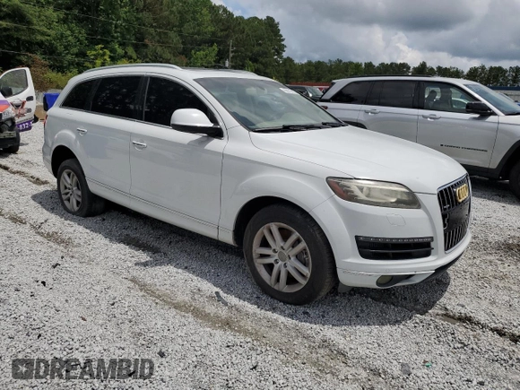 2013 Audi Q7 Premium Plus z VIN WA1LMAFE4DD000523, wystawiony jako Copart lot #60612425 z przebiegiem 190 132 mil mil oraz Czysty tytuł • Clean title. Historia ofert i sprzedaży dostępna na DreamBid. Obrazek 4.