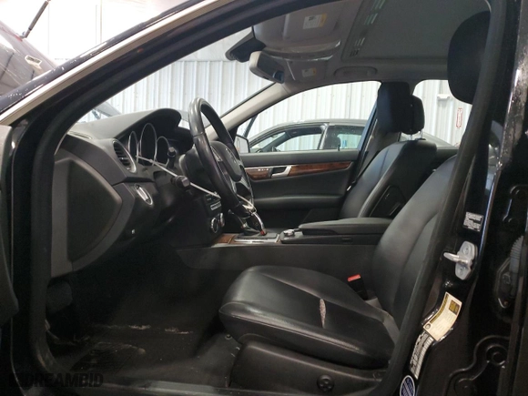 2012 Mercedes-Benz C-Class C 300 Sport with VIN WDDGF8BB5CA645533, listed as a Copart auction lot 50355175 with 94,292 mi miles and Clean Title. Bid and sale history available at carsss.com. Image 7.