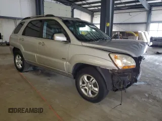 2005 Kia Sportage LX with VIN KNDJE723757091918, listed as a Copart auction lot 78254964 with 177,050 mi miles and Salvage Title. Bid and sale history available at carsss.com. Image 4.