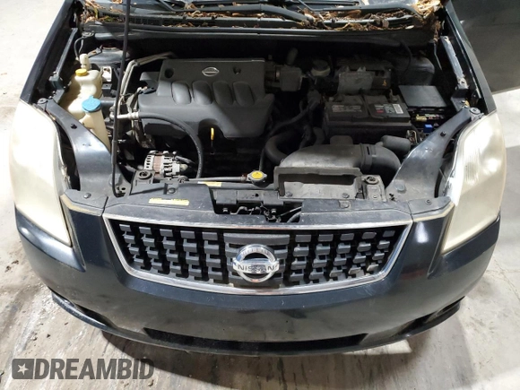 2008 Nissan Sentra S with VIN 3N1AB61E08L716037, listed as a Copart auction lot 55498595 with 163,638 mi miles and Clean Title. Bid and sale history available at DreamBid. Image 11.