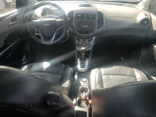 2014 Chevrolet Sonic LTZ with VIN 1G1JE5SB7E4202652, listed as a Copart auction lot 48540805 with 128,328 mi miles and Salvage Title. Bid and sale history available at carsss.com. Image 8.