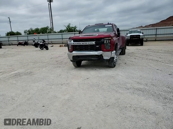 2023 Chevrolet Silverado 3500HD LT with VIN 1GC4YTEY2PF106905, listed as a Copart auction lot 58533215 with 35,091 mi miles and Salvage title. Bid and sale history available at DreamBid. Image 13.