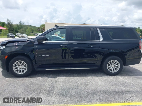 2023 Chevrolet Suburban LT with VIN 1GNSKCKD4PR382714, listed as a IAAI auction lot 42739708 with 58,318 mi miles and . Bid and sale history available at DreamBid. Image 14.