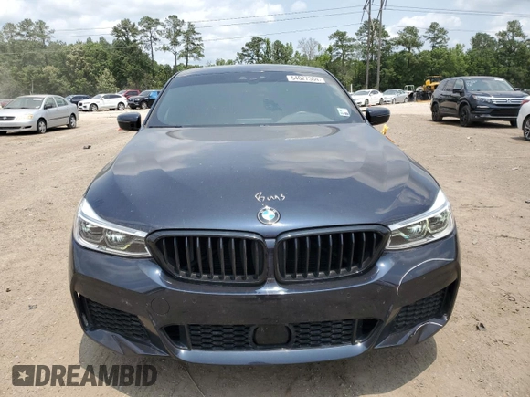 2019 BMW 6 Series 640i xDrive with VIN WBAJV6C55KBK08413, listed as a Copart auction lot 54027364 with 36,698 mi miles. Bid and sale history available at carsss.com. Image 5.