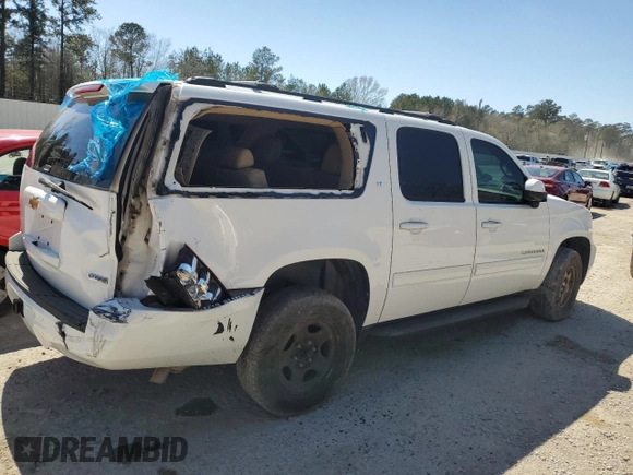 2012 Chevrolet Suburban LT with VIN 1GNSKJE78CR190877, listed as a Copart auction lot 48389835 with 191,045 mi miles and Salvage title. Bid and sale history available at DreamBid. Image 3.