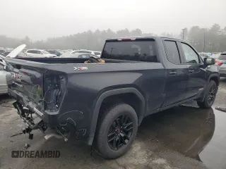2023 GMC Sierra 1500 with VIN 1GTVUCE82PZ327869, listed as a Copart auction lot 83739534 with 10,440 mi miles and Salvage Title. Bid and sale history available at DreamBid. Image 3.