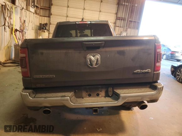 2021 Ram 1500 Big Horn with VIN 1C6SRFBT3MN560118, listed as a Copart auction lot 47117855 with 65,875 mi miles and Salvage Title. Bid and sale history available at carsss.com. Image 6.