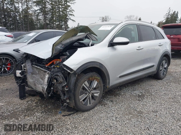2021 Kia Niro LX with VIN KNDCB3LC0M5471220, listed as a IAAI auction lot 41552830 with 55,688 mi miles. Bid and sale history available at carsss.com. Image 18.