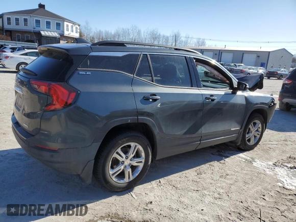 2019 GMC Terrain SLE z VIN 3GKALTEV3KL350038, wystawiony jako Copart lot #47271035 z przebiegiem 78 592 mil mil oraz Szkoda całkowita • Salvage title. Historia ofert i sprzedaży dostępna na DreamBid. Obrazek 3.