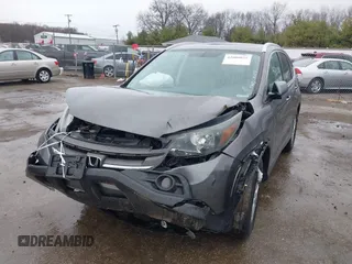 2014 Honda CR-V EX-L with VIN 2HKRM4H71EH649126, listed as a IAAI auction lot 42000855 with 150,394 mi miles. Bid and sale history available at carsss.com. Image 6.